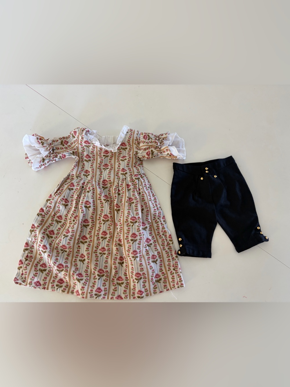 American Girl Felicity Rose Garden Gown & Felicity Riding Pants Doll Clothes